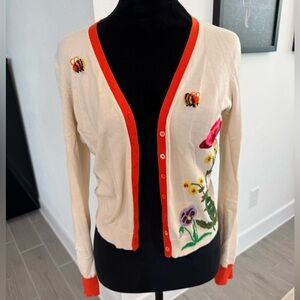 LUCKY BRAND VINTAGE Rare Find Flawed Gem ASO Everybody Loves Raymond Cardigan